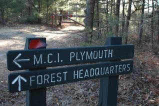 Headquarters sign